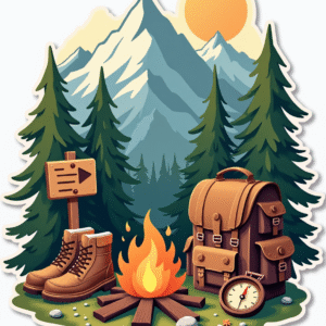 Nature & Outdoors - Sticker Sheet v9